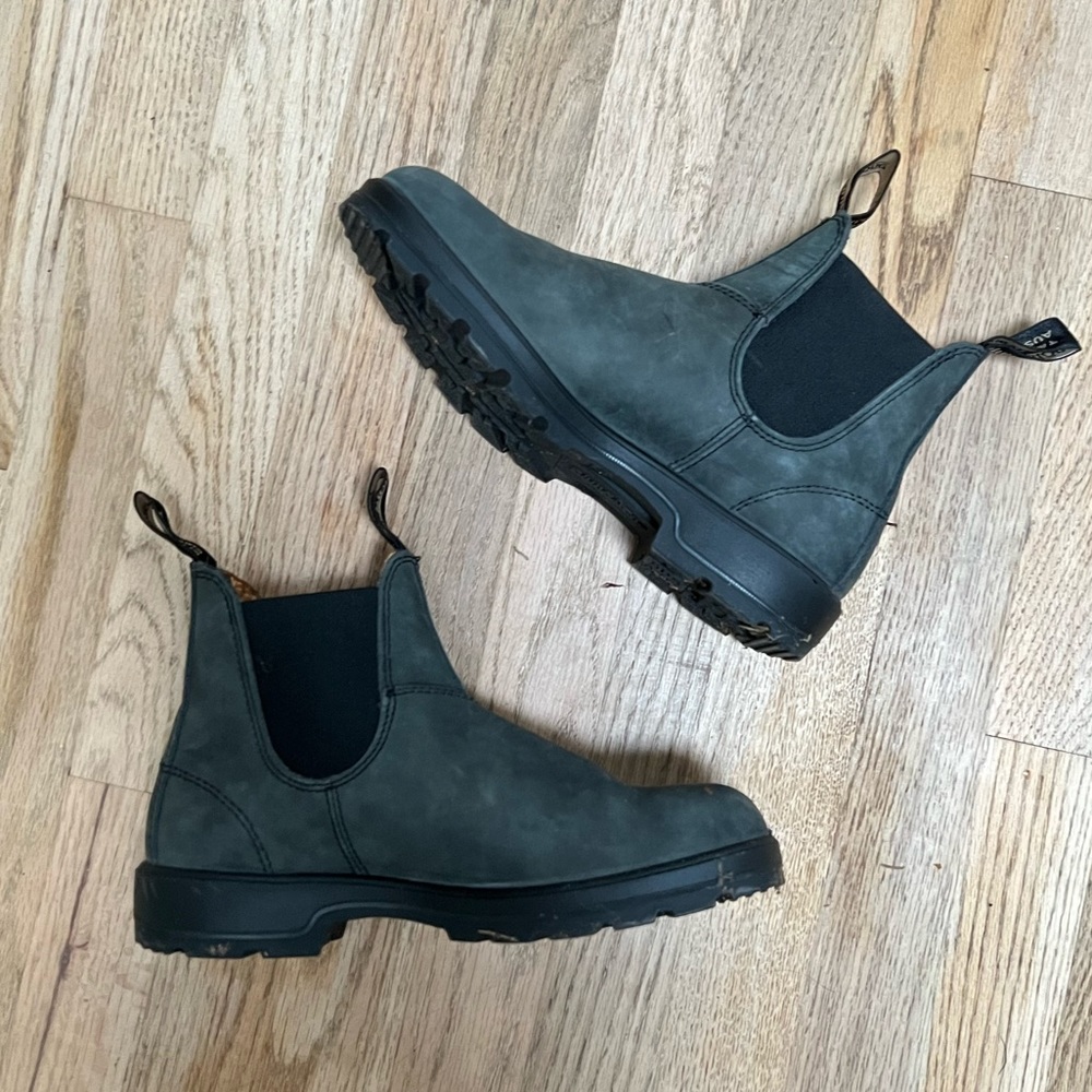 Blundstone 587 Chelsea Boots Rustic Black